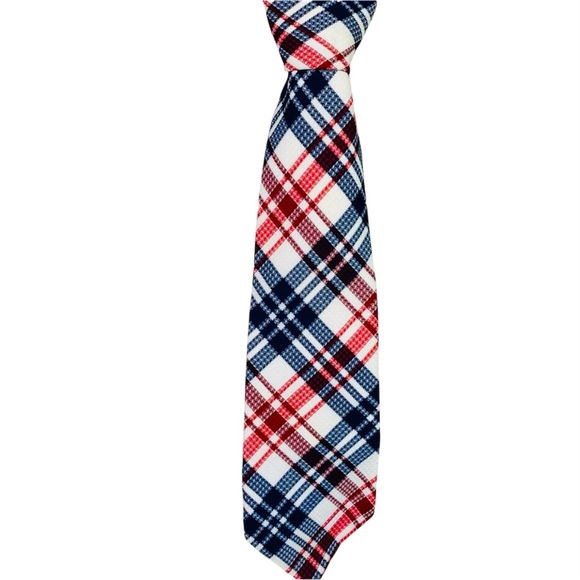 Vintage Neck Tie 60s Plaid - Picture 2 of 4